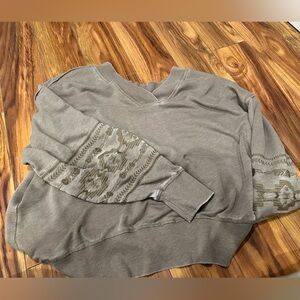 Ariat Taupe Textured Sweatshirt